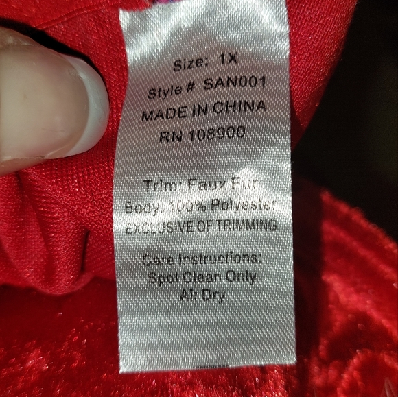 Just sexy Santa's helper or valentines day lover outfit. - Picture 5 of 5